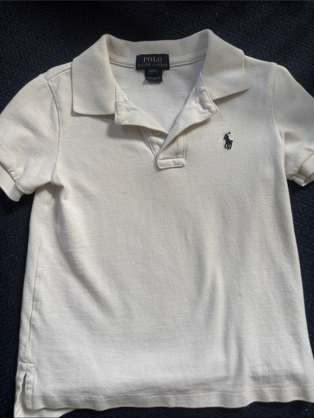 Ralph Lauren White Polo